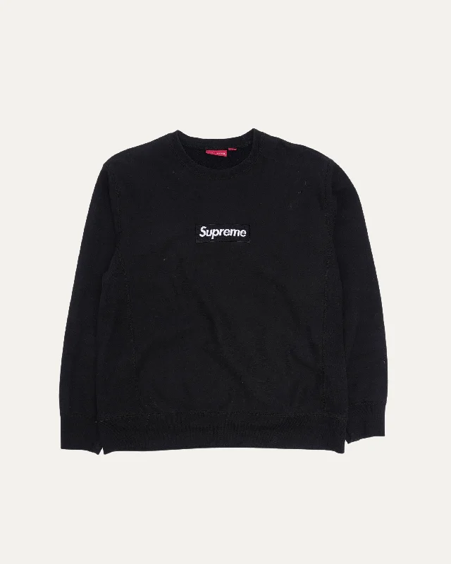 Box Logo Crewneck Sweatshirt Hoodie Jacket Zipper Layering