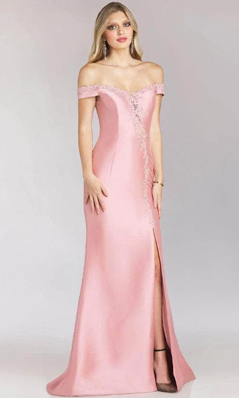 Feriani Couture 18154 - Off-Shoulder Evening Dress Tunics Long Elegant
