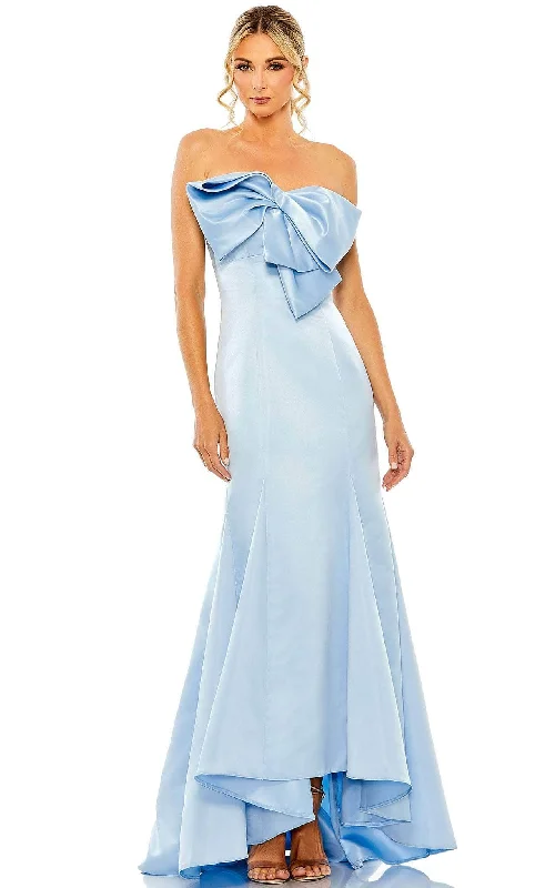 Ieena Duggal 49701 - Strapless Evening Dress Turtleneck Warm Winter