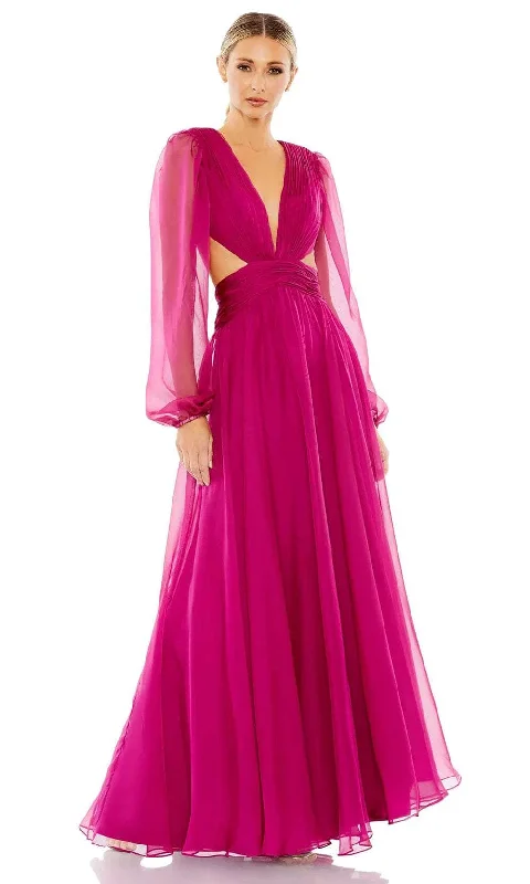 Ieena Duggal 55823 - Ruched Cutout Evening Dress Tunics Sophisticated sleek