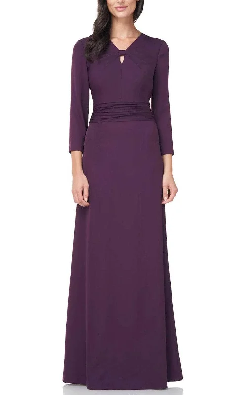 JS Collections 8612335 - Twist Front Evening Dress Tunics Formal black