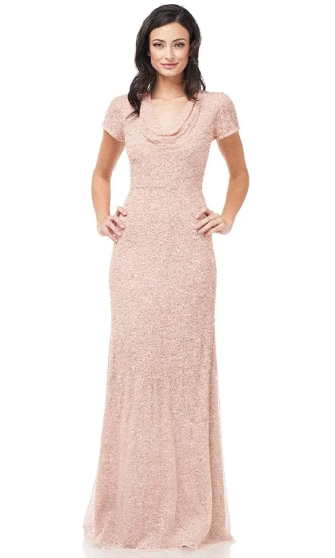 JS Collections 867170 - Pearl Beaded Sheath Evening Dress Tunics Fashionable trendy