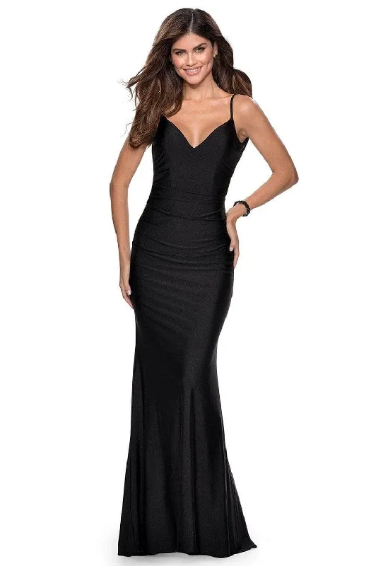 La Femme 28287SC - Backless Long Evening Dress Tunics Occasion special