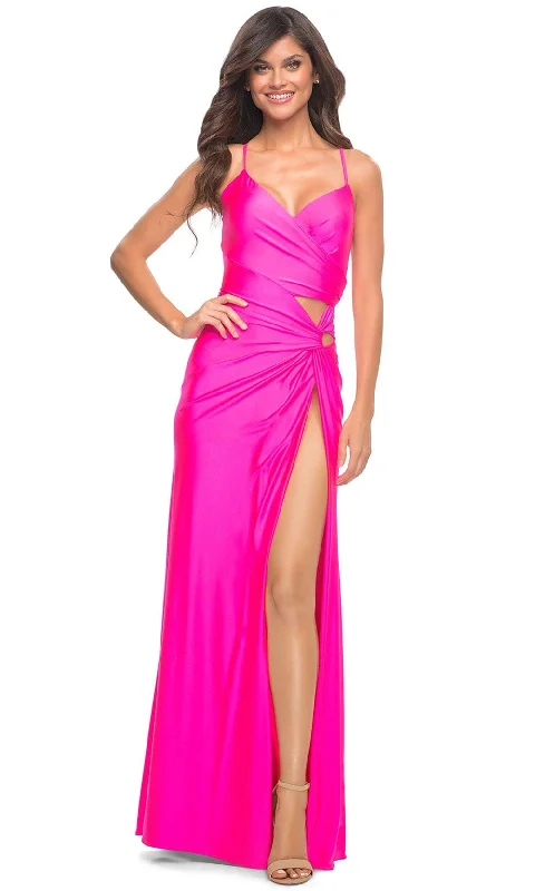 La Femme 30667 - Fitted Cut Out Evening Dress Tunics Favorite customer