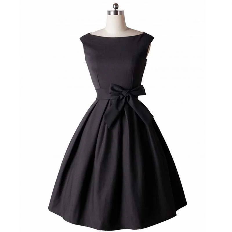 Vestidos Women Dress Pinup Vintage 50s Retro Rockabilly Club Dress Party Dresses Sleeveless Bow Red Black Pleated Dress Tunics Ceremony elegant Vestidos Women Dress Pinup Vintage 50s Retro Rockabilly Club Dress Party Dresses Sleeveless Bow Red Black Pleated Dress Tunics Ceremony elegant