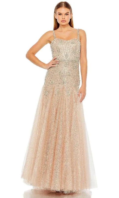 Mac Duggal 2236 - Sweetheart A-Line Evening Dress Boat Neckline Classic