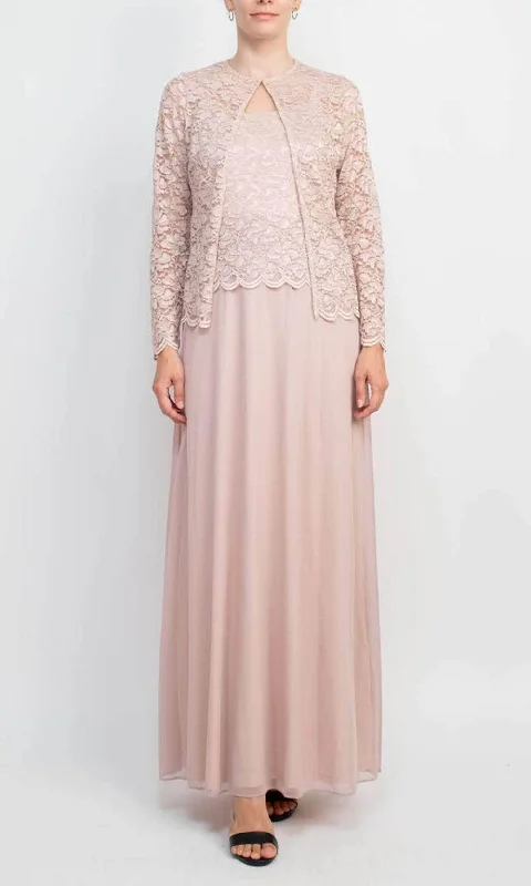 Marina 650322 - Lace Bodice Evening Dress Tunics Fall fleece