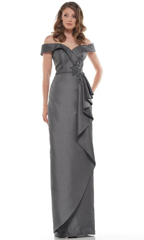 Marsoni by Colors - Ruffle Sheath Evening Dress MV1087 Tunics Vintage classic