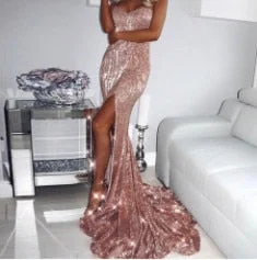 Missord 2022 Sexy BRA Off Shoulder Sequin High Split Dresses Female Backless Dress Maxi Elegant Party Dress Vestdios FT9188 Tunics Polka dots Missord 2022 Sexy BRA Off Shoulder Sequin High Split Dresses Female Backless Dress Maxi Elegant Party Dress Vestdios FT9188 Tunics Polka dots