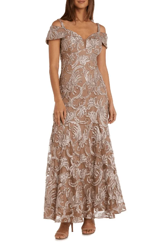 R&M Richards 9439 - Cold Shoulder Sweetheart Evening Dress Tunics Designer luxury
