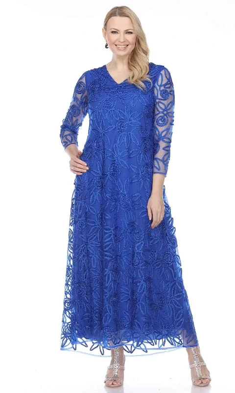Soulmates 1618 - Lace Long Evening Dress Tunics Leisure comfortable