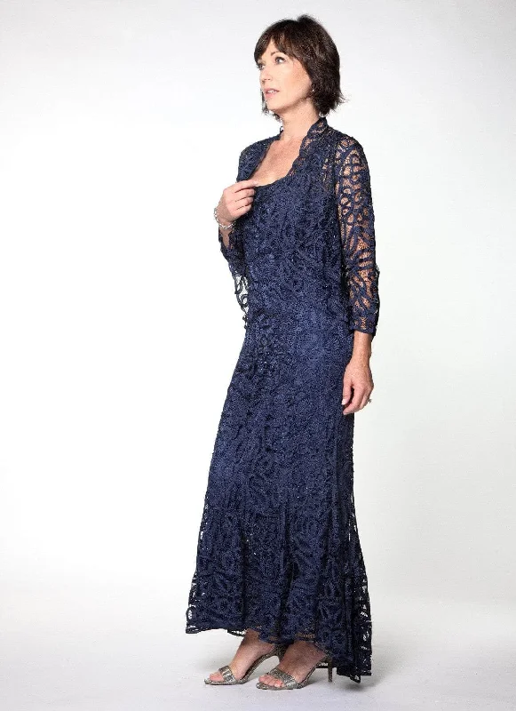 Soulmates D9120 - Sleeveless Lace Evening Dress Tunics Handmade artisanal