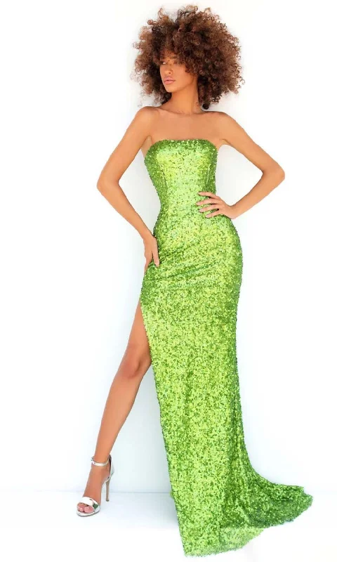 Tarik Ediz - 51129 Strapless Sheath Evening Dress Tunics Review highly