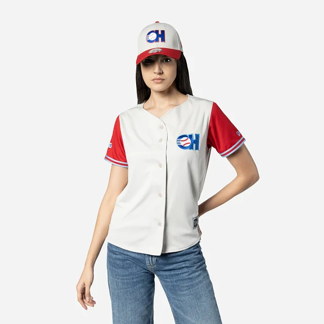 Jersey Alternativo Charros de Jalisco LMB para Mujer Polo Neck Jersey Top