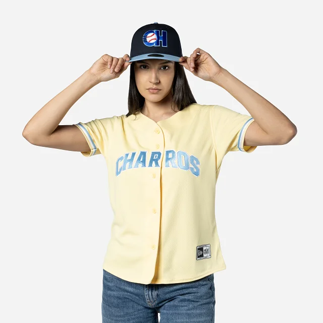 Jersey Alternativo Charros de Jalisco LMB para Mujer Turtle Neck Jersey Shirt