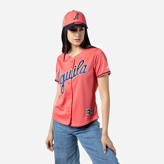 Jersey Alternativo El Águila de Veracruz LMB para Mujer Daily Wear Jersey Tee