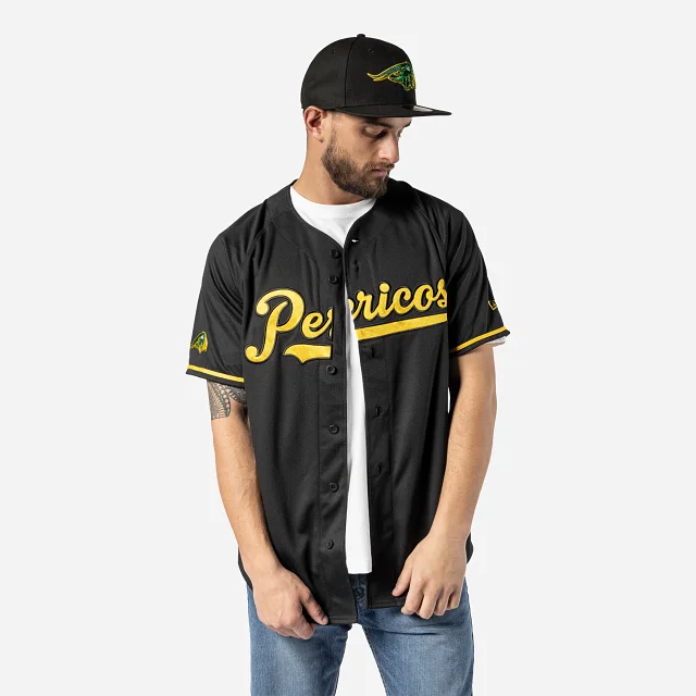 Jersey Alternativo Pericos de Puebla LMB Gold Jersey Tee