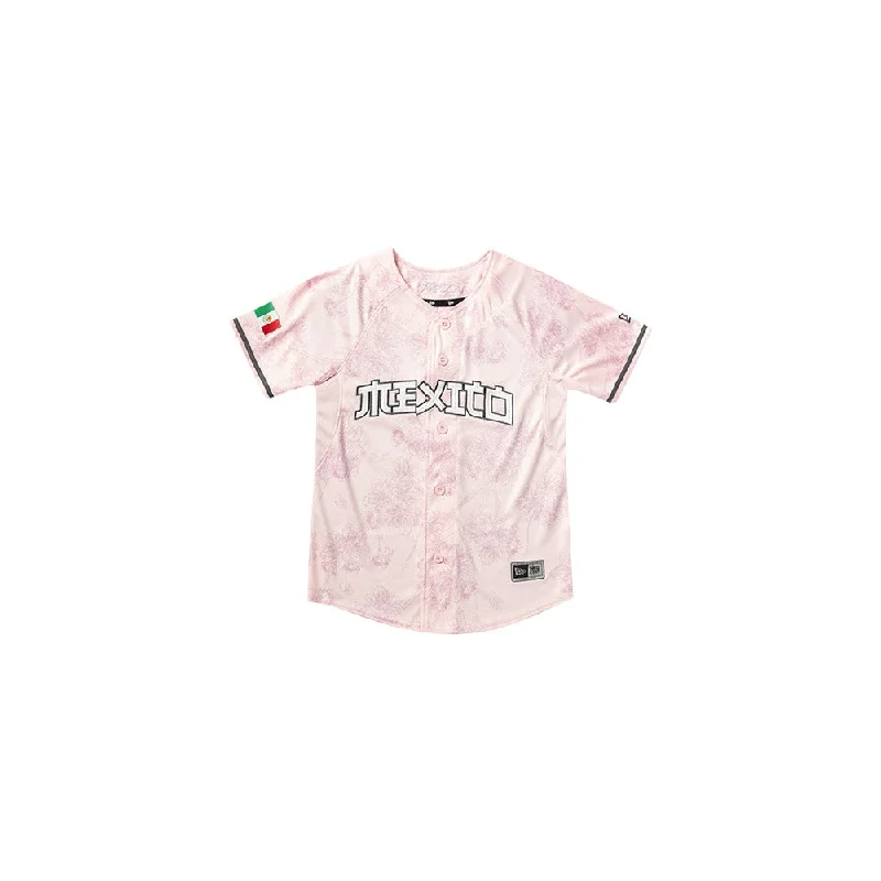 Jersey Alternativo Selección Mexicana de Beisbol para Niña o Niño Jet Black Jersey Tee