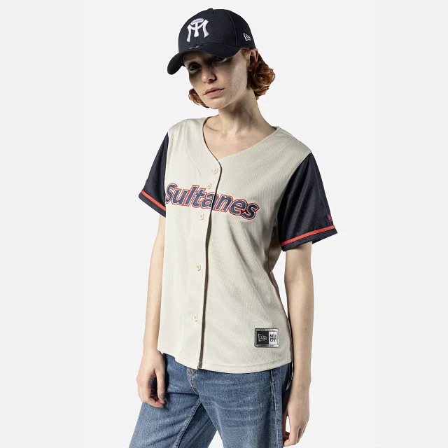 Jersey Retro Sultanes de Monterrey LMB para Mujer Maximalist Jersey Tee