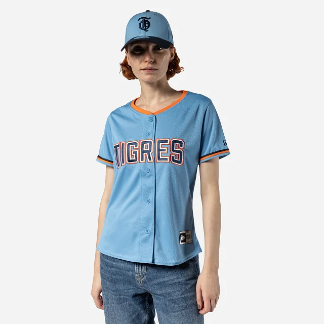 Jersey Alternativo Tigres de Quintana Roo LMB para Mujer Spring Jersey Blouse