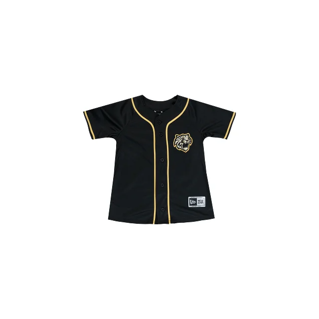 Jersey Alternativo Tigres de Quintana Roo LMB para Niña o Niño Beige Jersey Tee