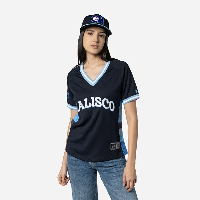 Jersey Away Charros de Jalisco LMB para Mujer Ash Gray Jersey Tee