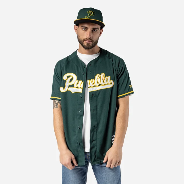 Jersey Home Pericos de Puebla LMB Polo Neck Jersey Top