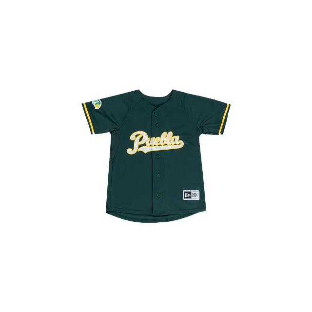 Jersey Home Pericos de Puebla LMB para Niña o Niño Ribbed Jersey Tee