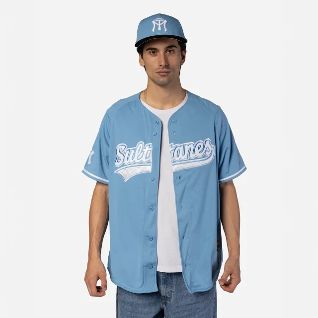 Jersey Sultanes de Monterrey LMB Pastel Striped Jersey Top