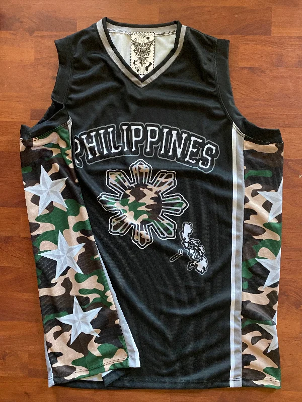 Philippines Camo Women’s  Sun Jersey Winter Jersey Top