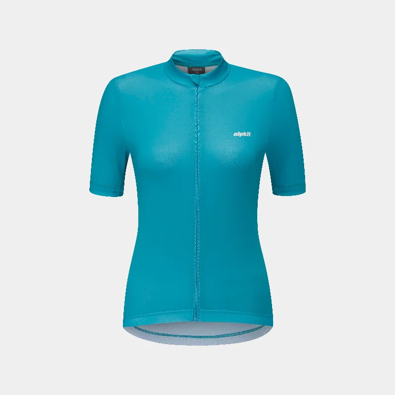 Rhythm Elite Cycling Jersey [Womens] Mint Green Jersey Tee