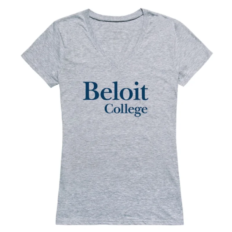 Beloit College Buccaneers Womens Seal T-Shirt Collared Crew Neck Turtle Neck