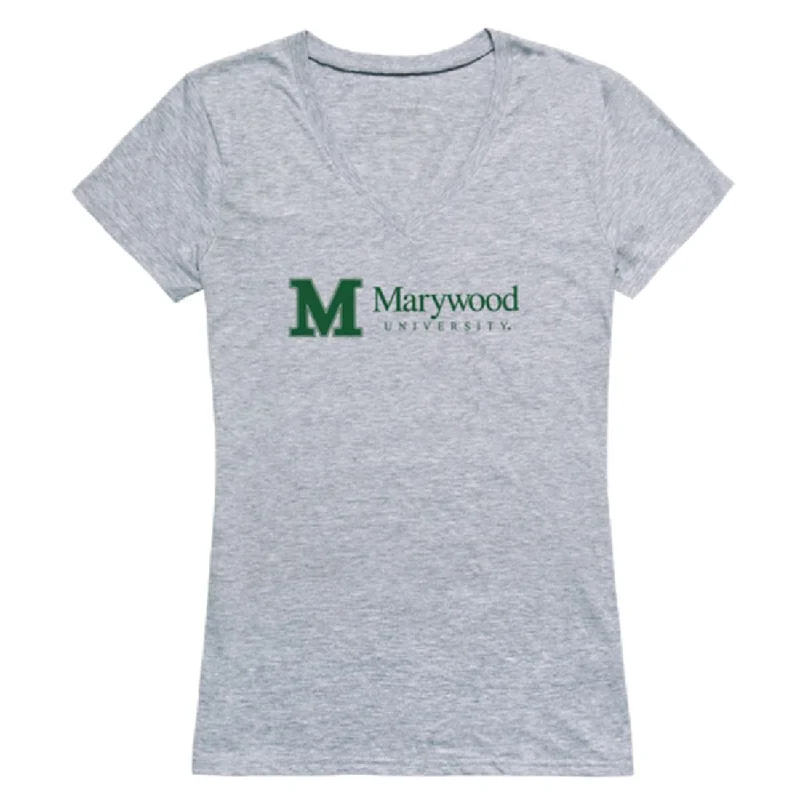 Marywood University Pacers Womens Seal T-Shirt Anti-Shrink Durable Soft