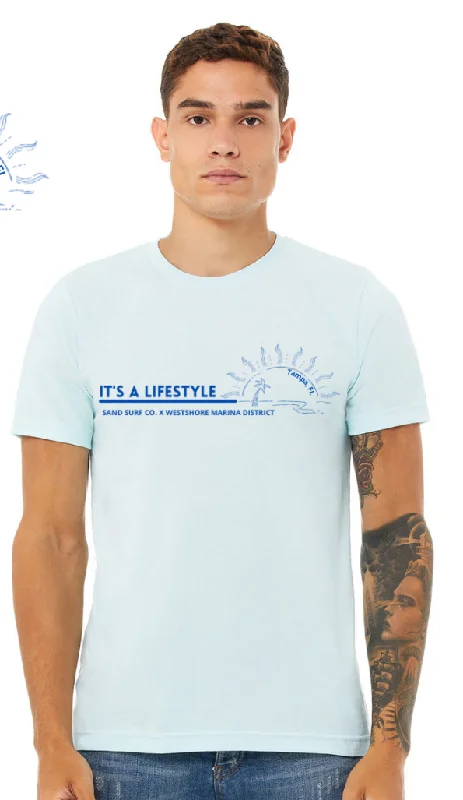 Sand Surf Co. It's A Lifestyle T-Shirt Elasticated Padded Insulated