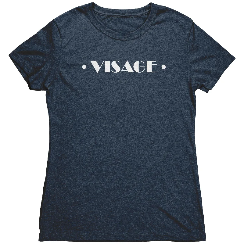 The Visage Women's Triblend Tee Fleece Nylon Spandex