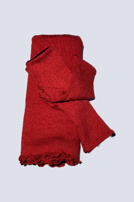 Red Scarf Set