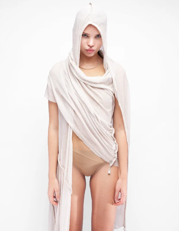 SHAWL HOOD SAMADHI Elegant Long Shawl Scarf