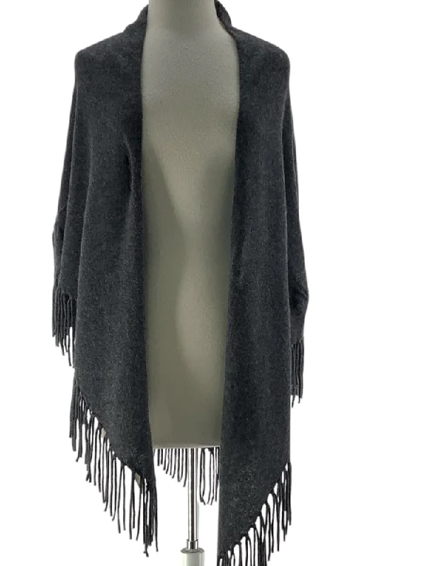 White + Warren Gray Shawl Stylish Pashmina Shawl Wrap