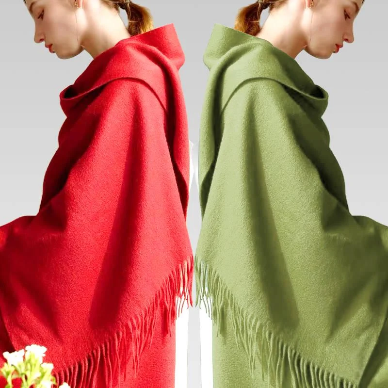 Scarf  Scarves for Women Square Nappa Wrap Shawl Wrap Scarves Ladies Warm Woolen Shawl Wrap